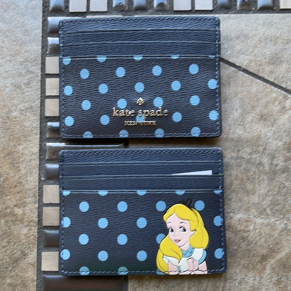 disney x kate spade new york alice card holder - Picture 11 of 16